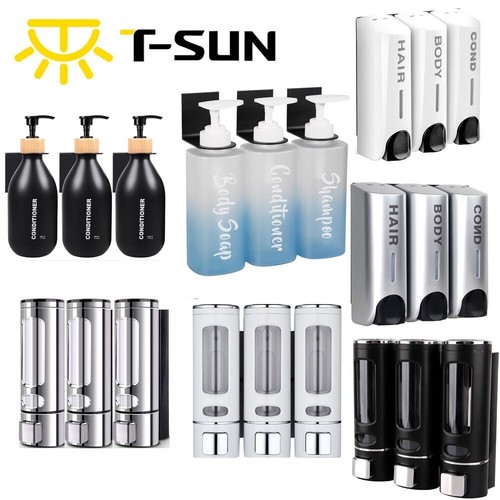 3pcs soap dispenser - soap, wall