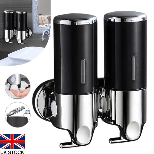 Double wall mounted soap - double,