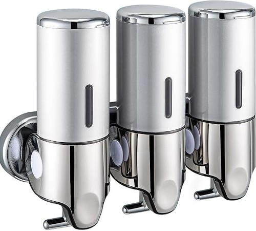 3x500ml wall mounted soap - mounted,