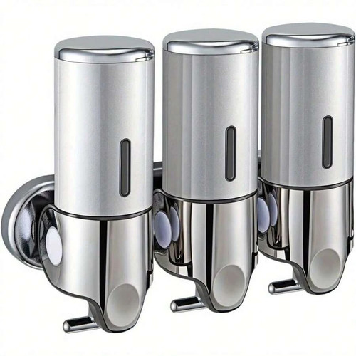 3x500ml wall mounted - 3x500ml, soap