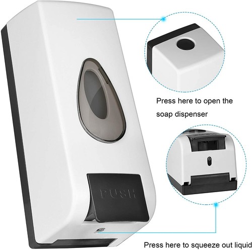 Wall mounted push bathroom - mounted,
